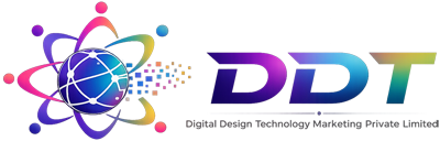 Digital Design Technology Marketing Logo